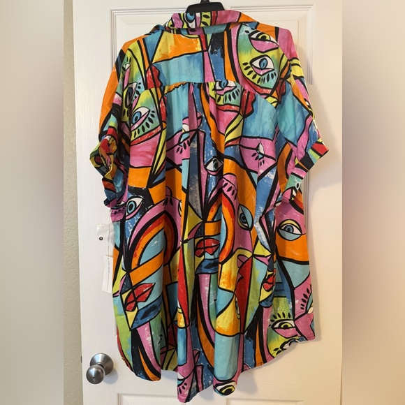 NWT LIVE 4 TRUTH Button Down Short Sleeve 1X - Picture 3 of 8